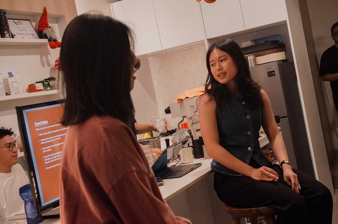The Art of Staying Curious. Notes from The Living Room After Hours with Lauren Suria.